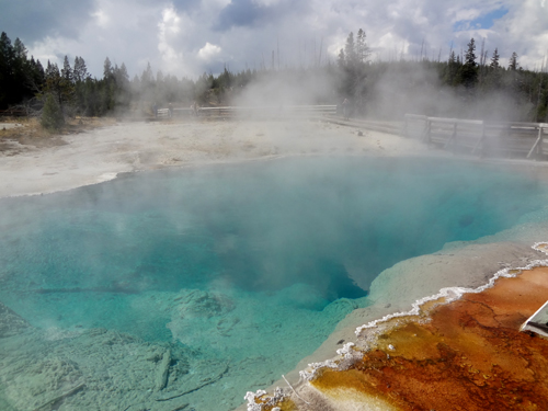 West Thumb Geyser Basin - Black Pool